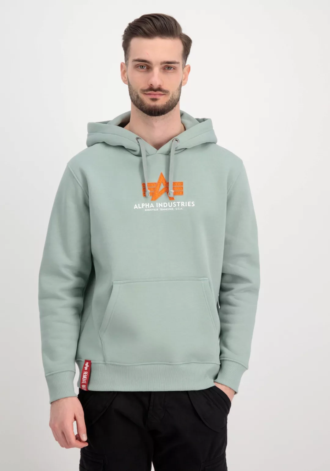 Alpha Industries Hoodie "Alpha Industries Men - Hoodies Basic Hoodie Rubber günstig online kaufen