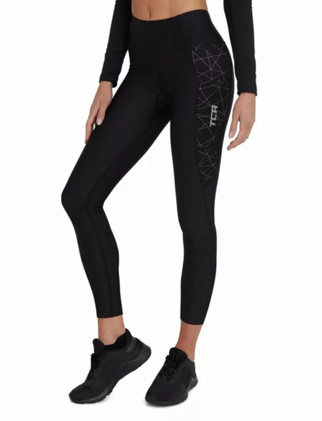 TCA Funktionsleggings Damen 3/4 Gepolsterte Radleggings mit hoher Taille, a günstig online kaufen