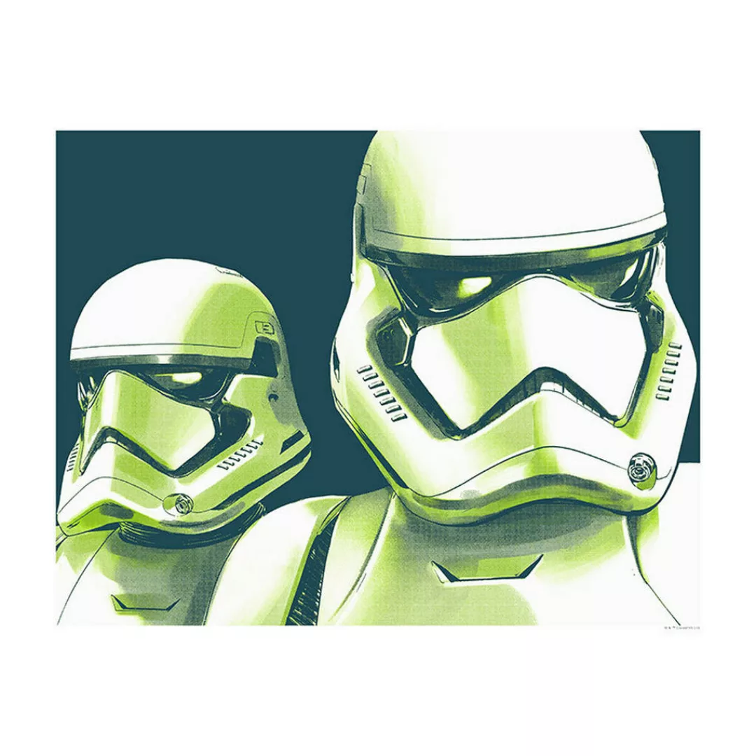 Komar Wandbild Star Wars Faces Stormtrooper Star Wars B/L: ca. 50x40 cm günstig online kaufen