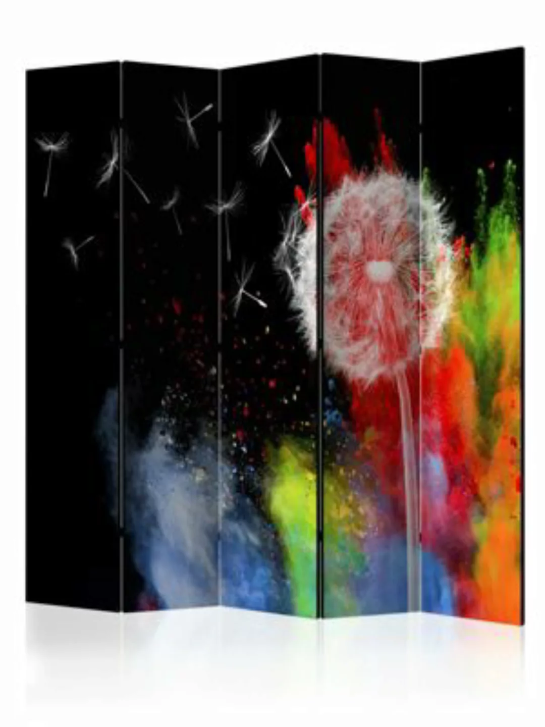 artgeist Paravent Colourful Element II [Room Dividers] mehrfarbig Gr. 225 x günstig online kaufen