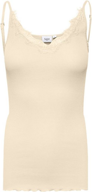 Saint Tropez Spaghettitop SZ-MAYA STRAP TOP mit Seidenanteil günstig online kaufen