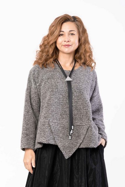 déjà vu Fashion Strickpullover Gerryna Oberteil in Kastenform aus Alpaca Bo günstig online kaufen