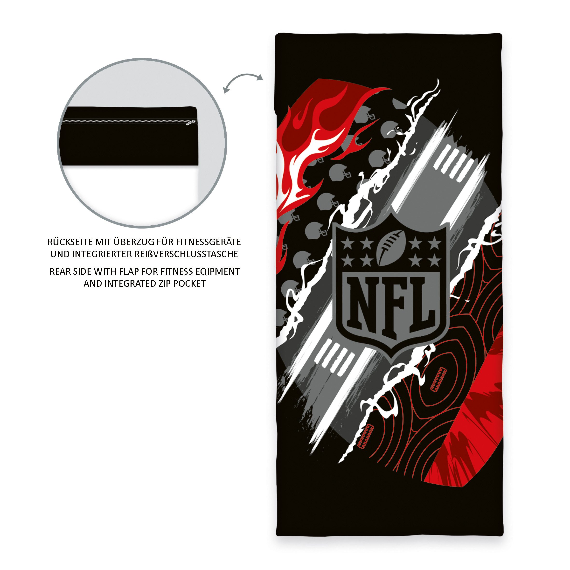 Herding Young Collection Strandtuch NFL Fitness-Tuch günstig online kaufen