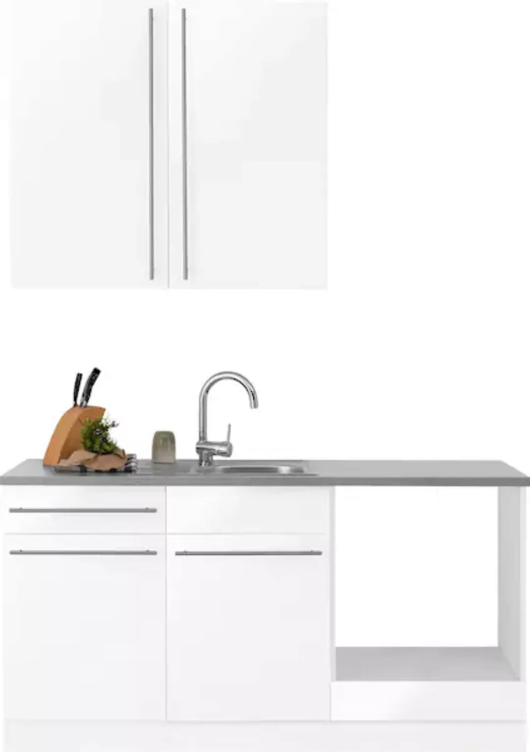 wiho Küchen Küchenzeile "Chicago", wahlweise mit E-Geräten, Breite 160 cm günstig online kaufen