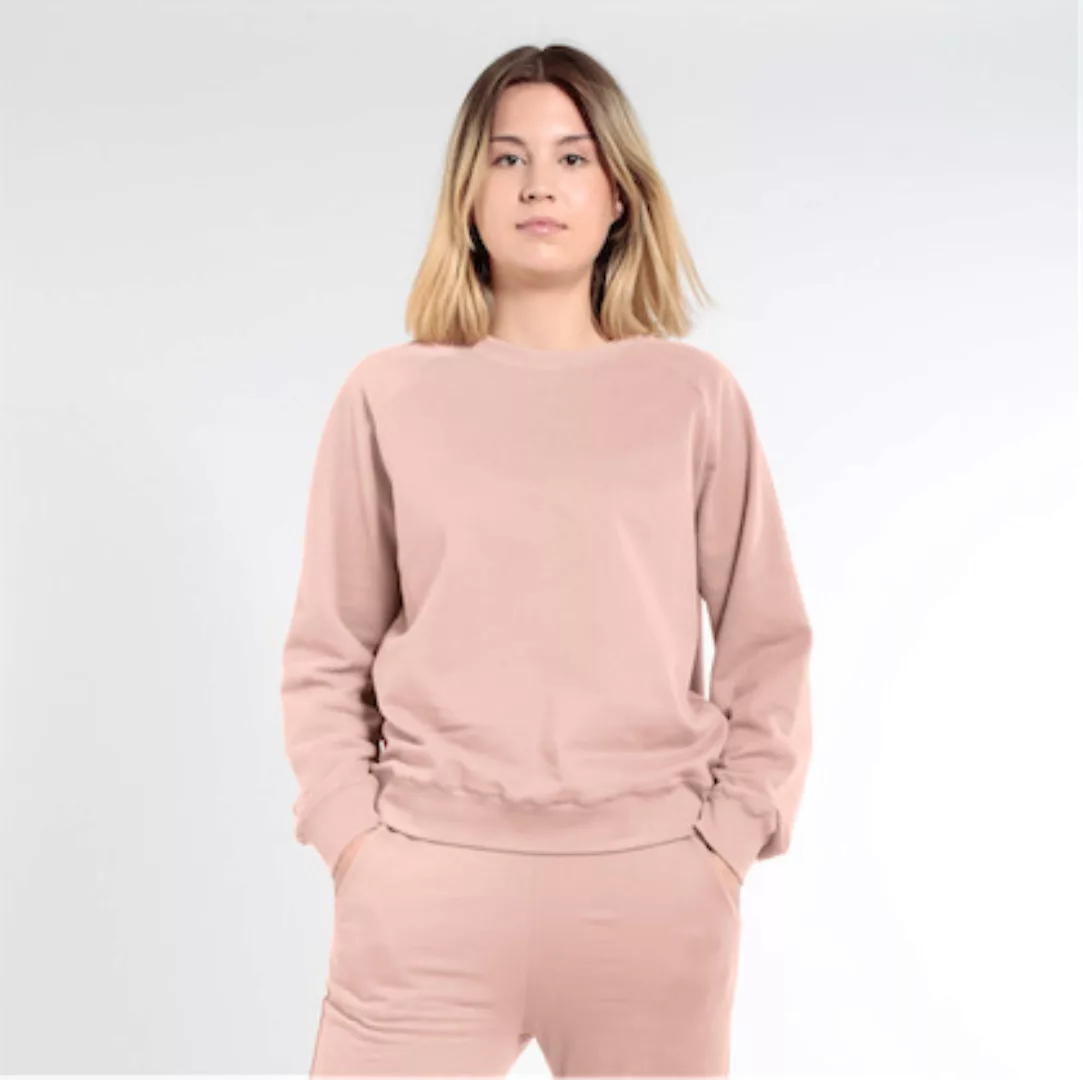 Cosy Sweater - Frauen Pulli Aus Weichstem Bio-baumwoll Fleece günstig online kaufen