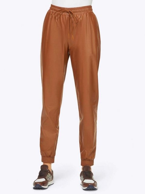 Rick by rick cardona Lederhose RICK CARDONA Damen Designer-Lederimitat-Hose günstig online kaufen