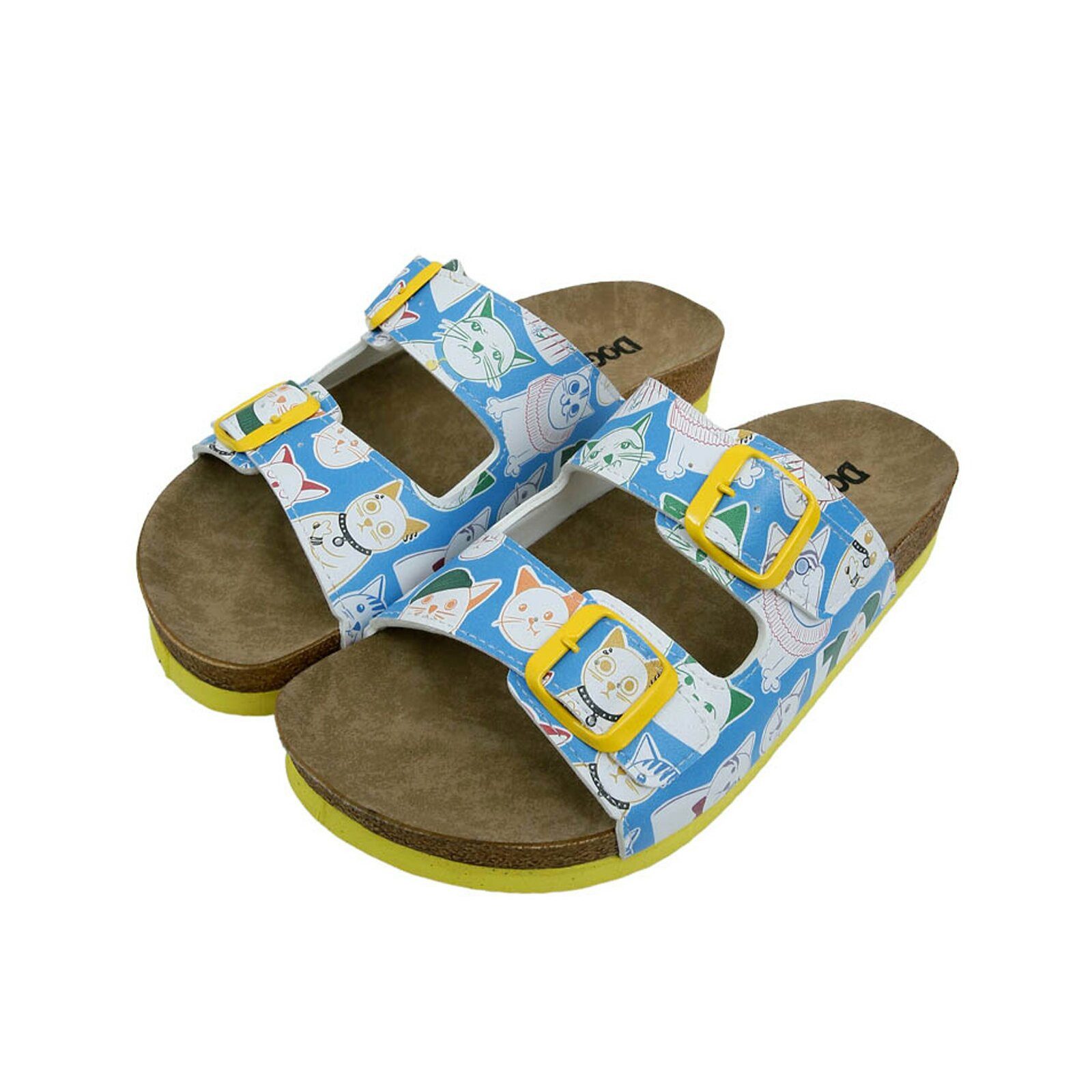 DOGO Stella Pantolette Aeroplanes Damen Sandalen günstig online kaufen