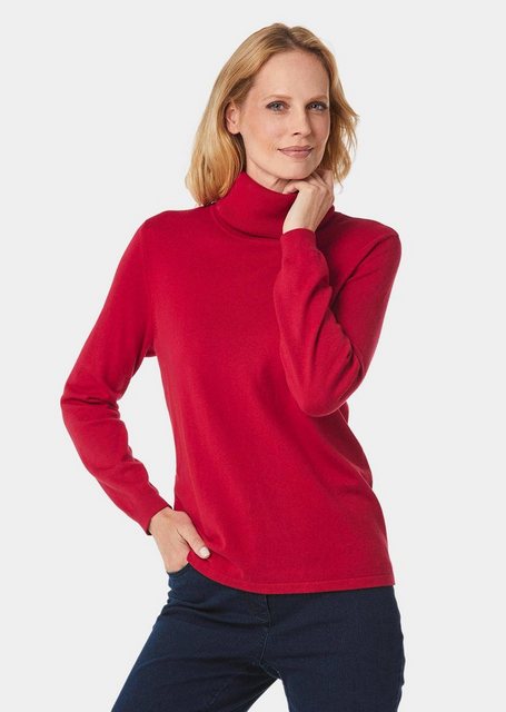 GOLDNER Strickpullover Kurzgröße: Trendiger Rollkragenpullover günstig online kaufen