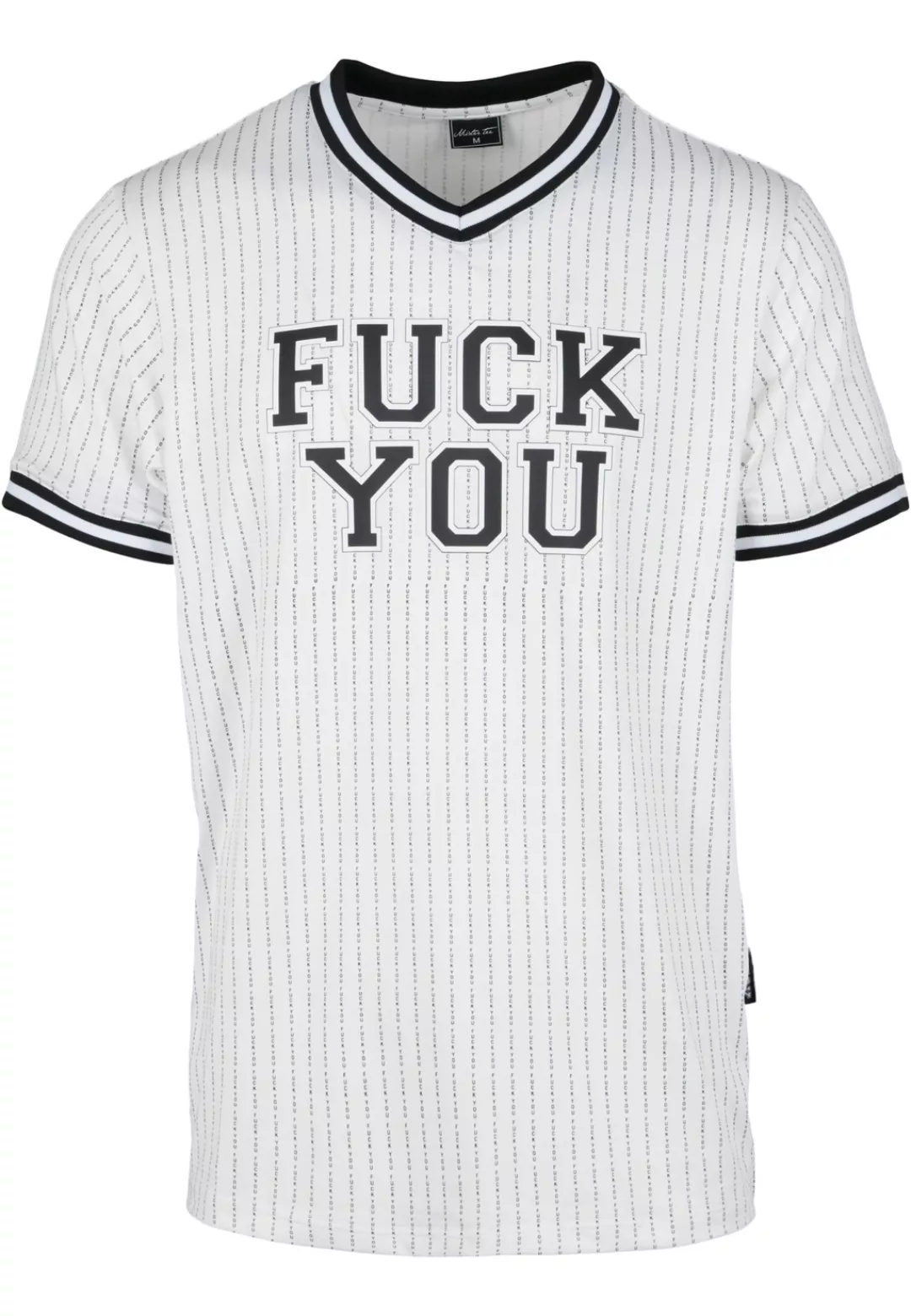 MisterTee T-Shirt "MisterTee Herren Fuckyou Jersey" günstig online kaufen