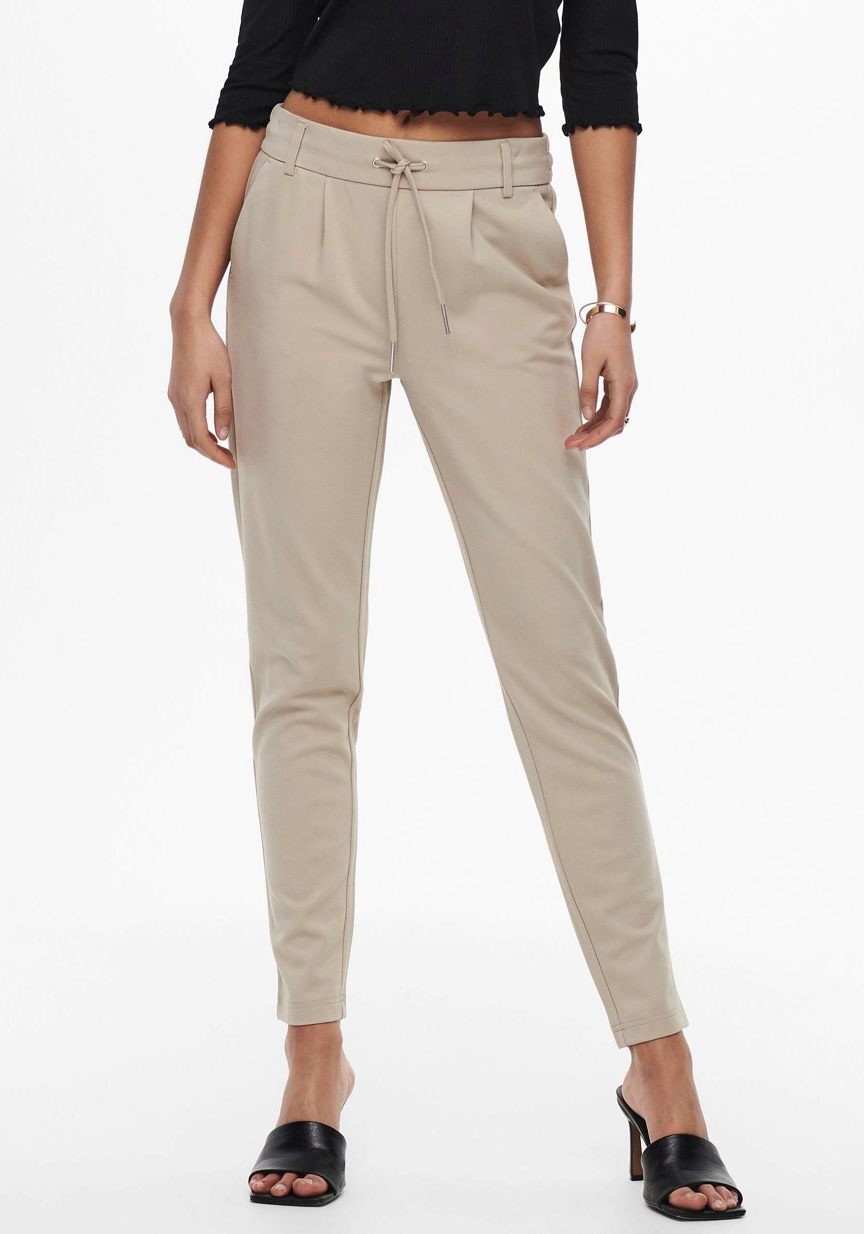 ONLY Jogger Pants "ONLPOPTRASH LIFE EASY COL PANT PNT NOOS", bequeme Form m günstig online kaufen