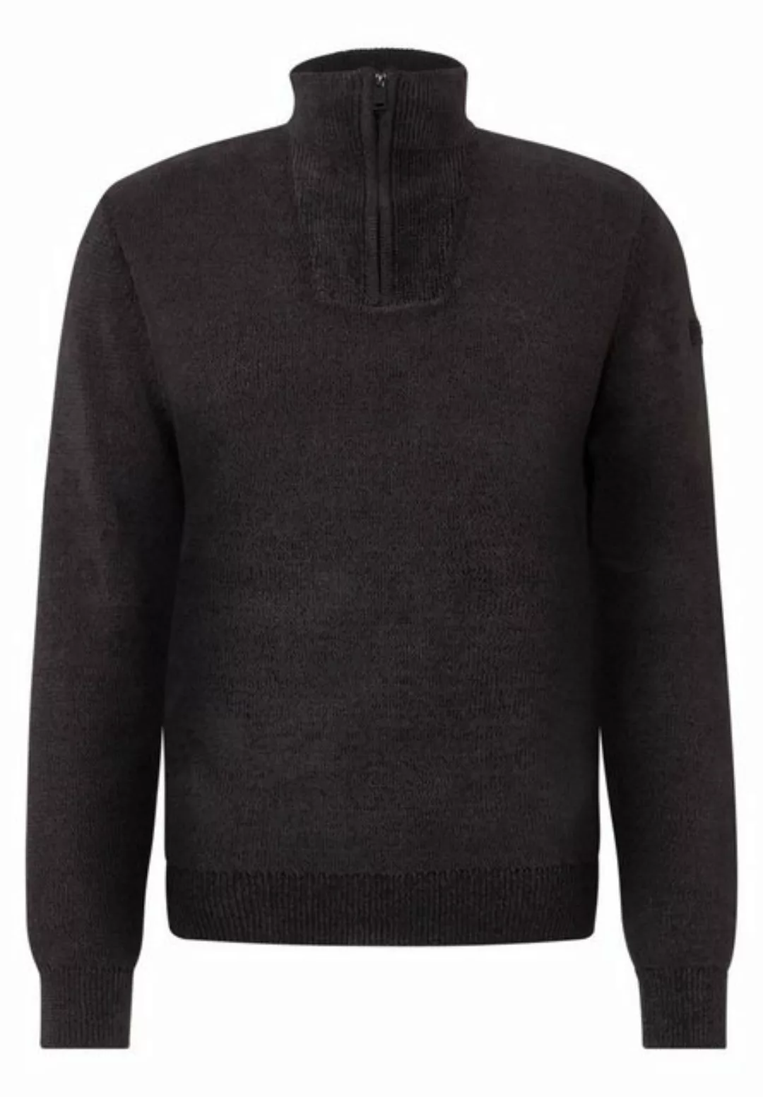 STREET ONE MEN Strickpullover, in Melange Optik günstig online kaufen