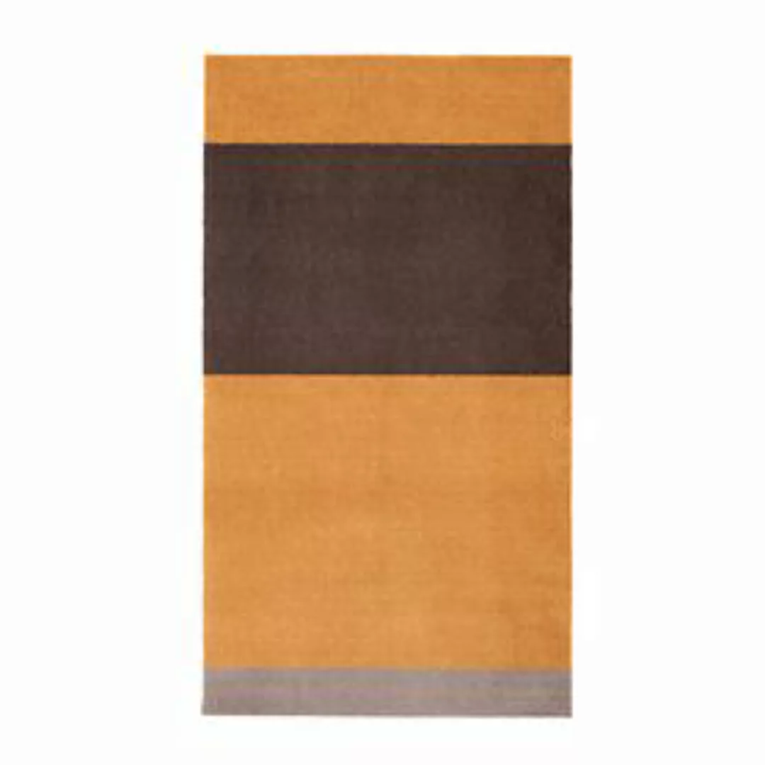 Teppichläufer 'Horizon' senf/braun/sand 67x120 günstig online kaufen