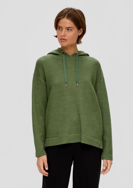 s.Oliver Sweatshirt Hoodie aus Viskosemix günstig online kaufen