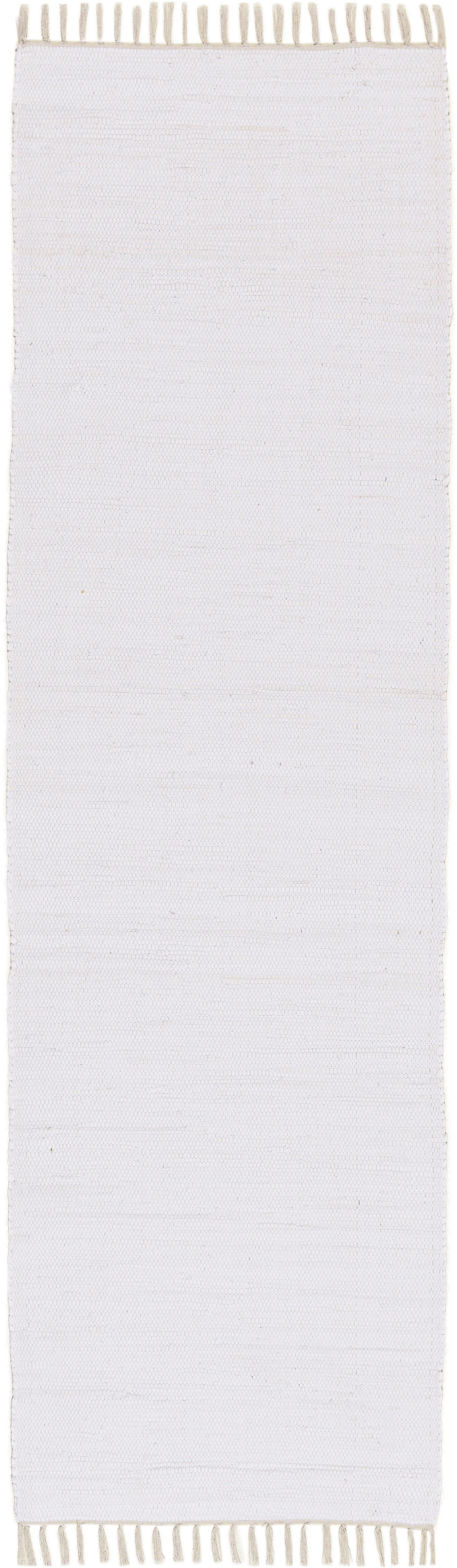 THEKO Teppich »Happy Cotton Fleckerl, handgewebt«, rechteckig, 5 mm Höhe, F günstig online kaufen