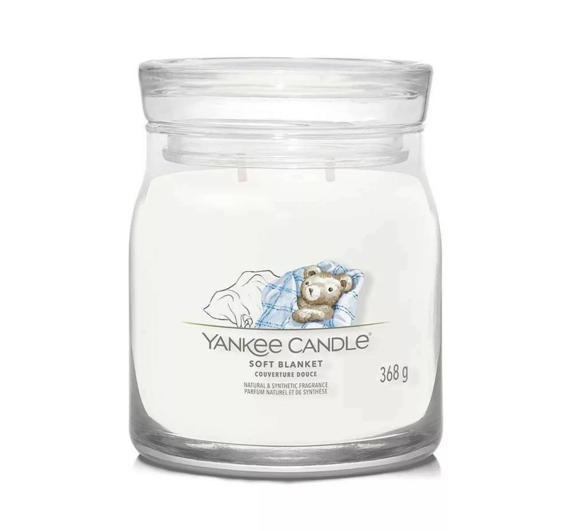 Yankee Candle Duftkerze Signature Clean Cotton 368 g günstig online kaufen