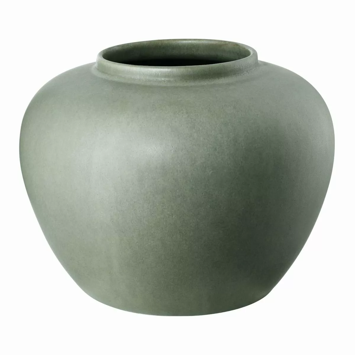 ASA SELECTION Vase  Florea ¦ grün ¦ Steingut ¦ Maße (cm): H: 18  Ø: 11.5 Ac günstig online kaufen