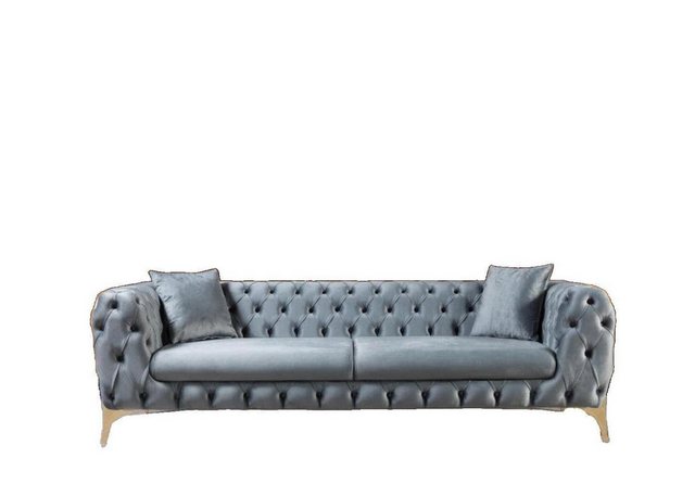 JVmoebel Sofa Dreisitzer Sofa Luxus Chesterfield 3 Sitzer Couches Sofas Neu günstig online kaufen