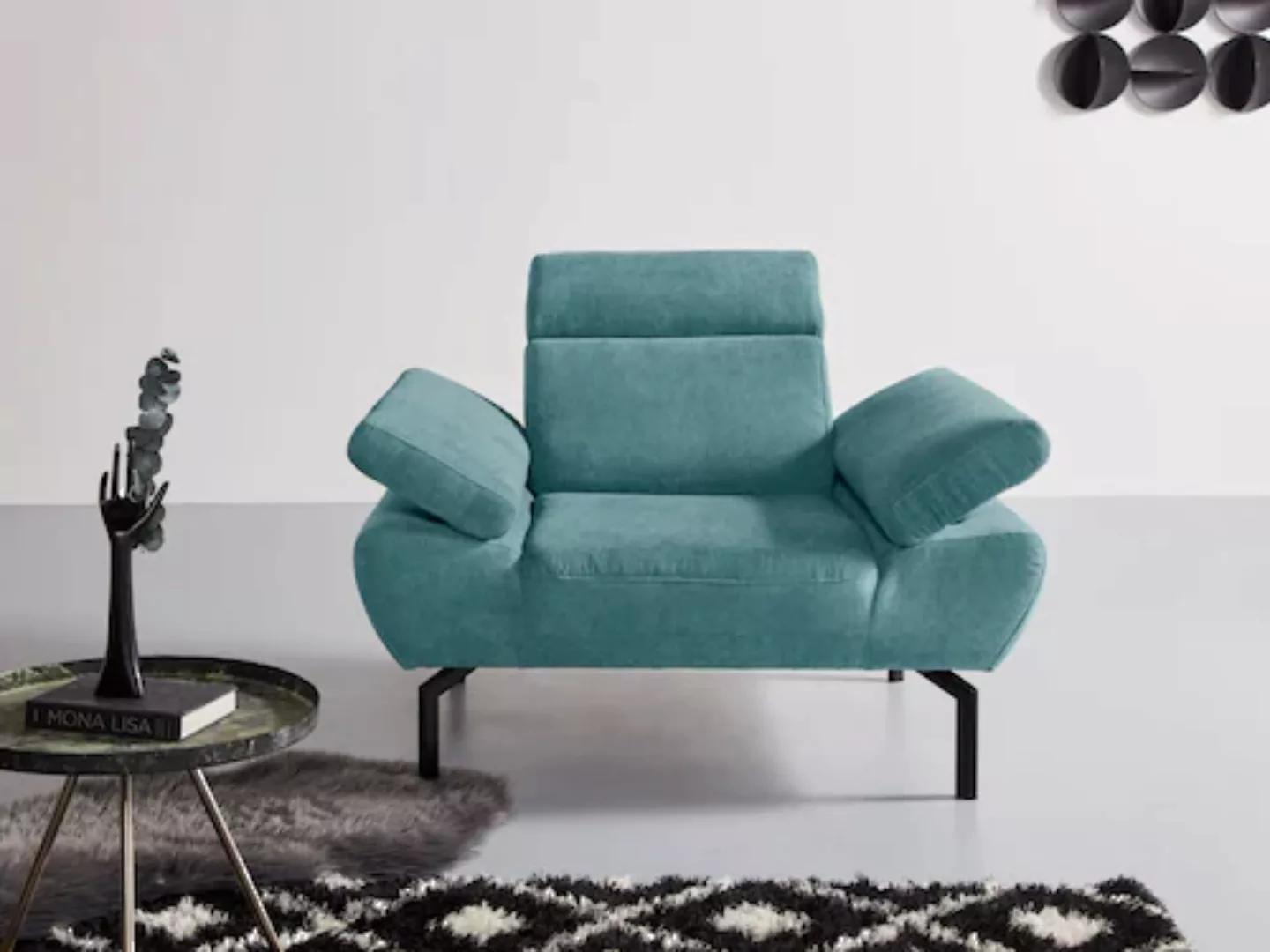 Places of Style Sessel »Trapino Luxus«, wahlweise mit Rückenverstellung günstig online kaufen
