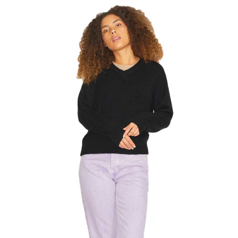 Jjxx Nana Upgrade V-ausschnitt Sweater M Black günstig online kaufen