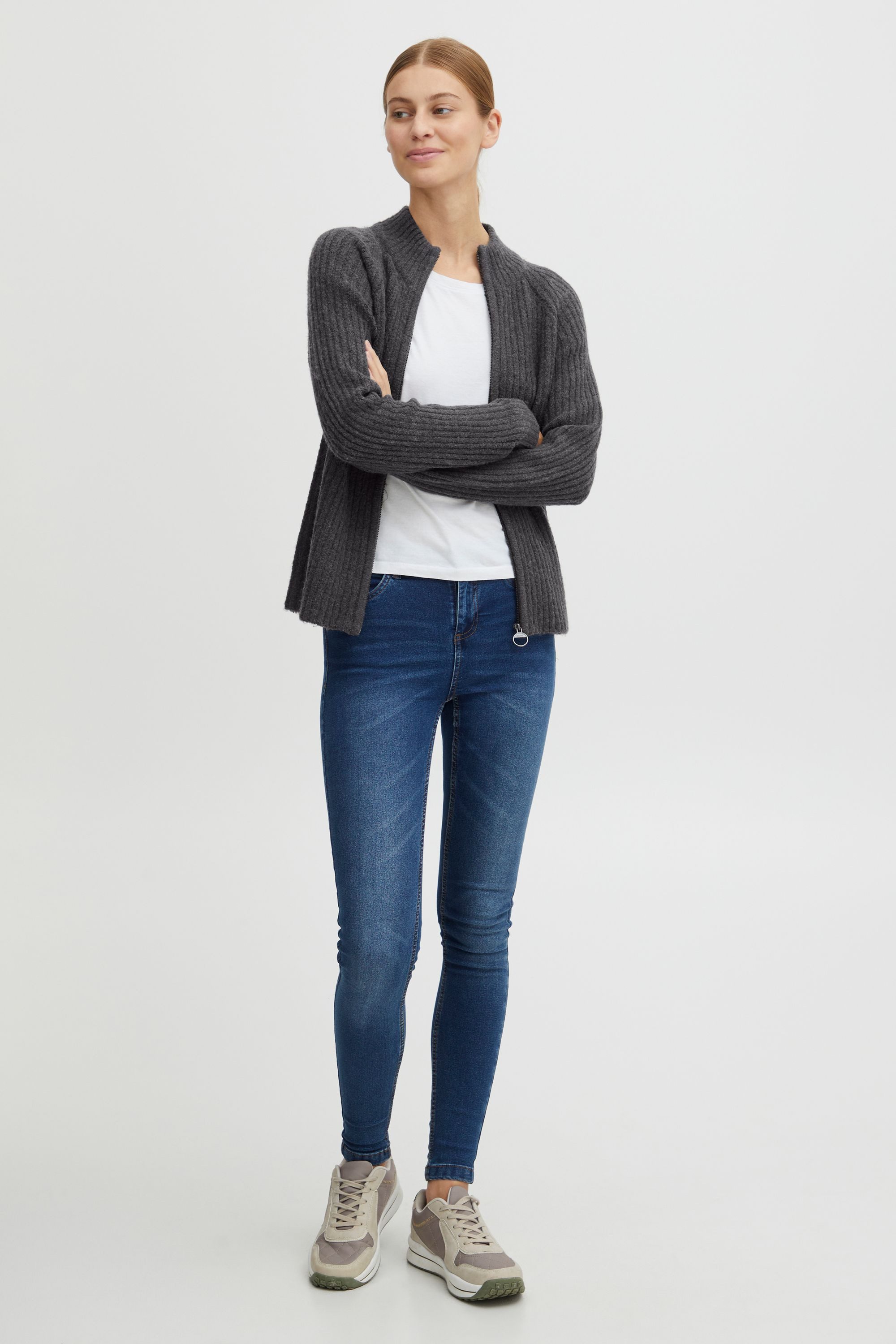 OXMO Strickjacke OXSal 21800095-ME günstig online kaufen