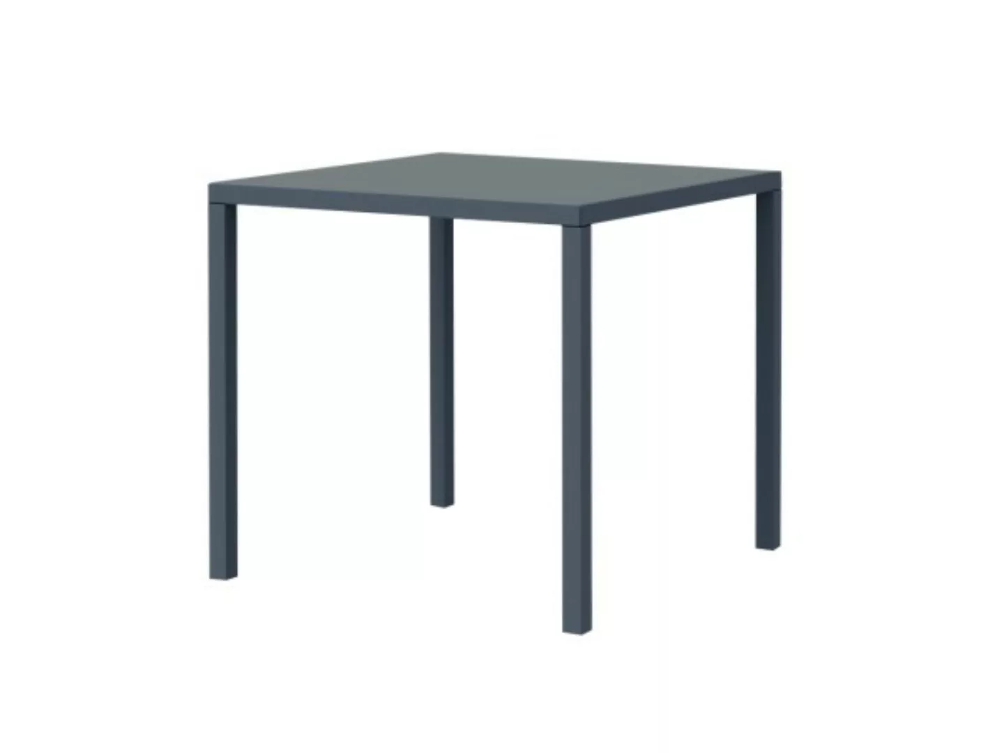 Terrassentisch Quatris 80x80x75 cm antik grau AG günstig online kaufen