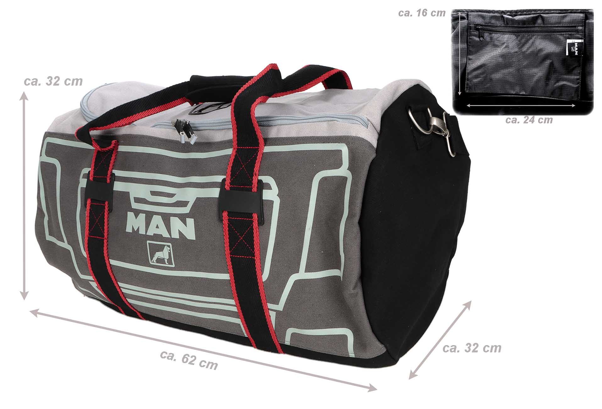 MAN Sporttasche mit MAN-Logo, Reisetasche Trainingstasche günstig online kaufen