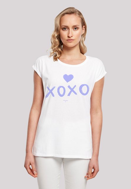 F4NT4STIC T-Shirt Valentinstag xoxo Herz Print günstig online kaufen