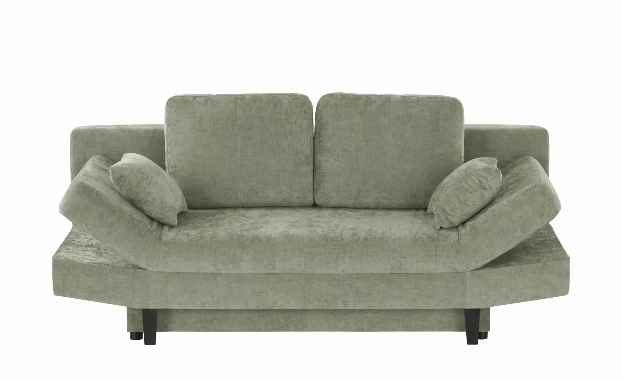 smart Schlafsofa  Mokka ¦ grün ¦ Maße (cm): B: 205 H: 87 T: 100.0 Polstermö günstig online kaufen