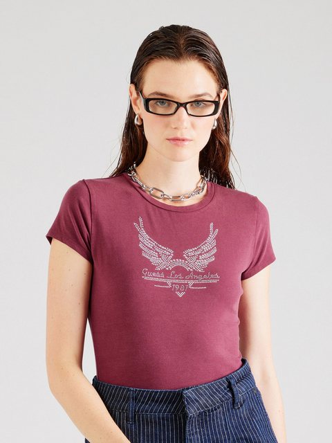 Guess T-Shirt (1-tlg) Ziersteine günstig online kaufen