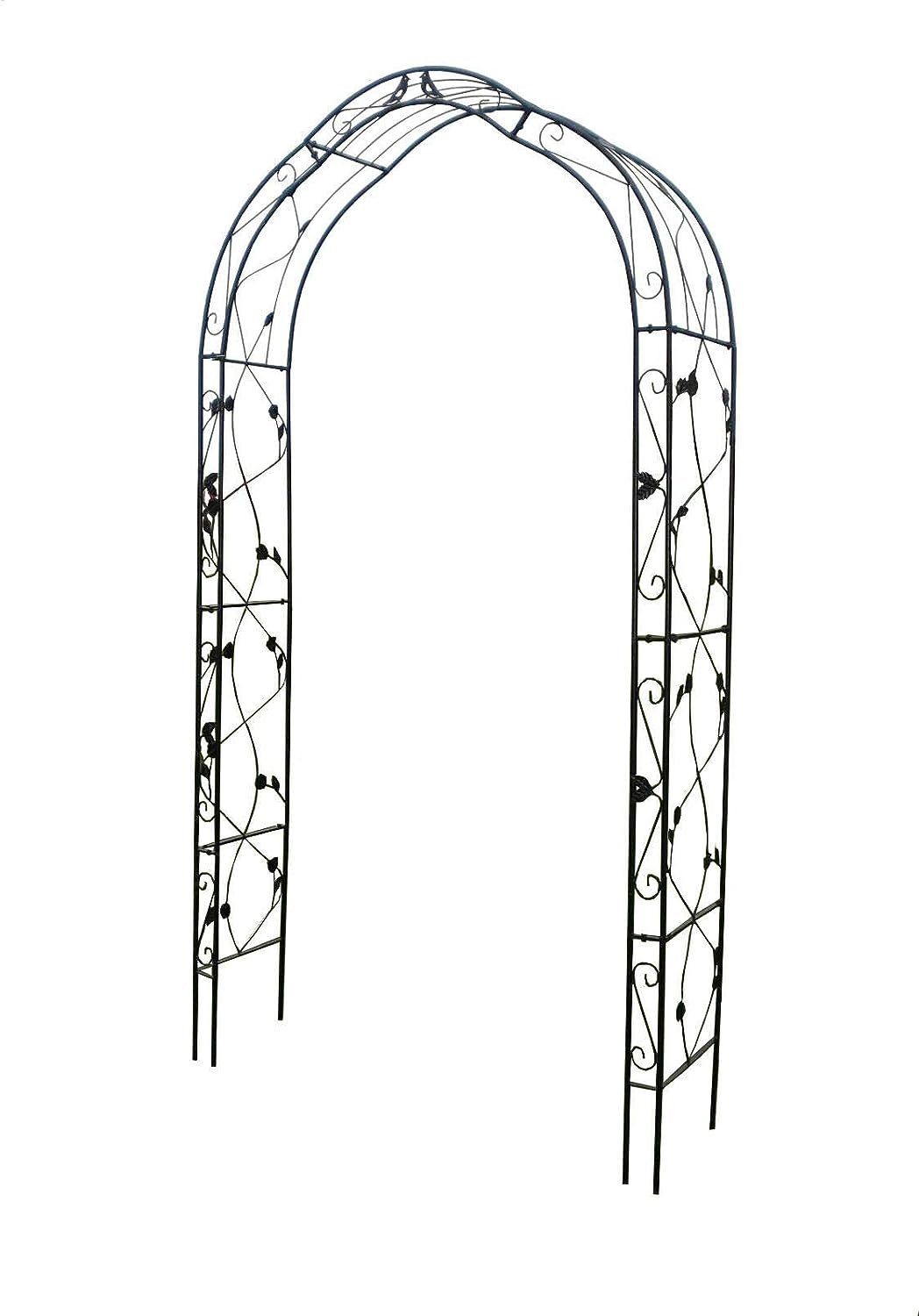 Defactoshop Rosenbogen Rosensäule Gartenbogen Rankgitter Rankhilfe günstig online kaufen