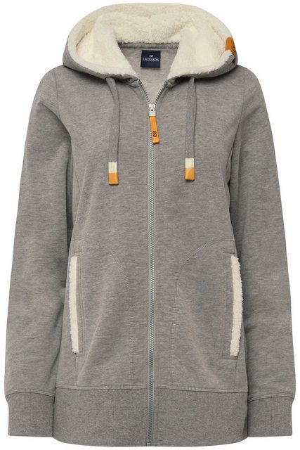 Laurasøn Sweatjacke Hoodie-Jacke Sweat Kapuze innen aus Teddy Langarm günstig online kaufen