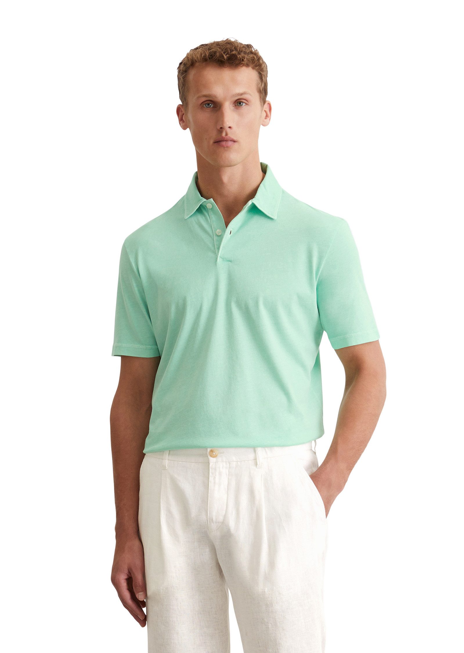 Marc OPolo Poloshirt "aus reiner Bio-Baumwolle" günstig online kaufen