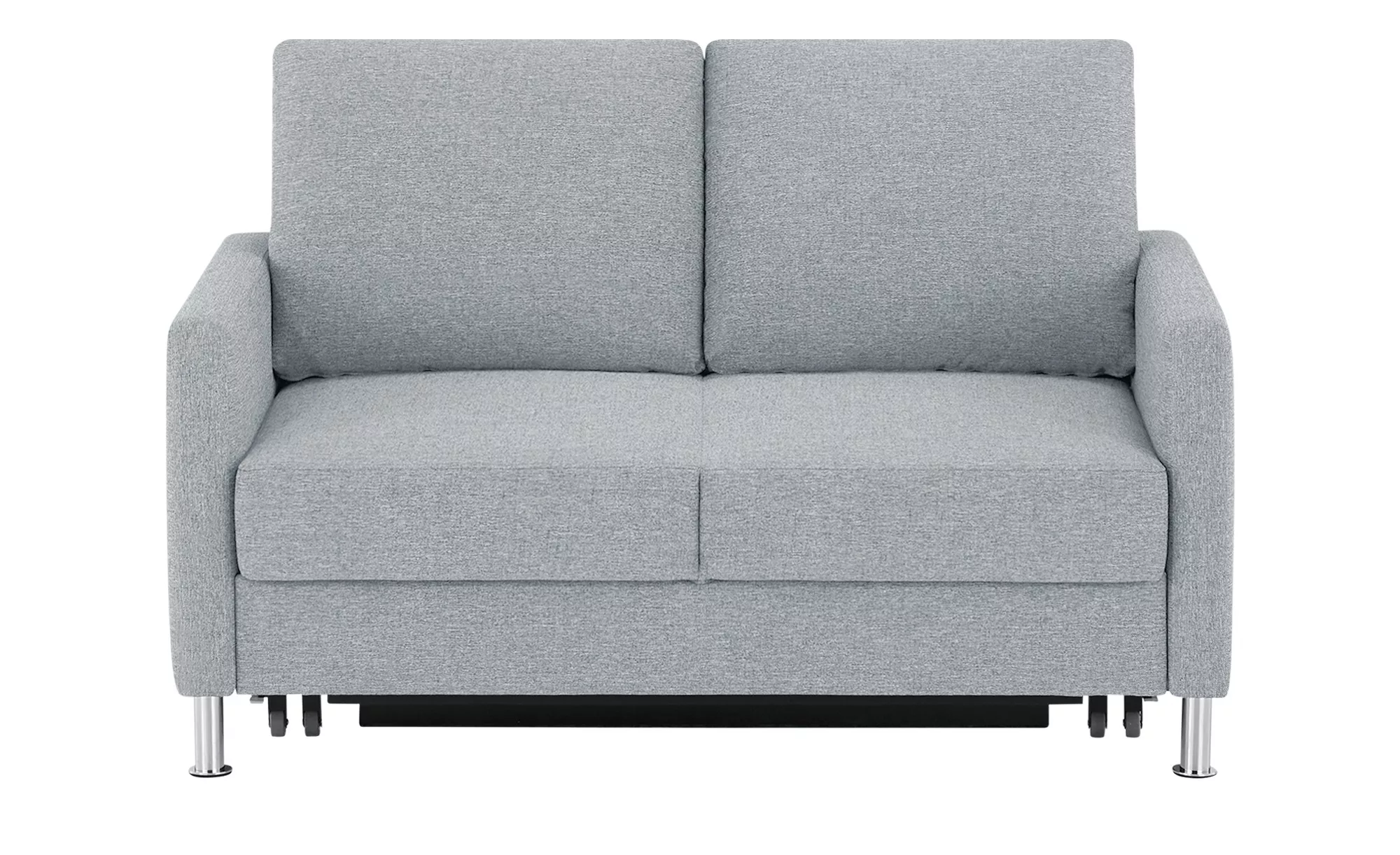 Schlafsofa platzsparend Fürth ¦ grau ¦ Maße (cm): B: 140 H: 90 T: 95 Polste günstig online kaufen