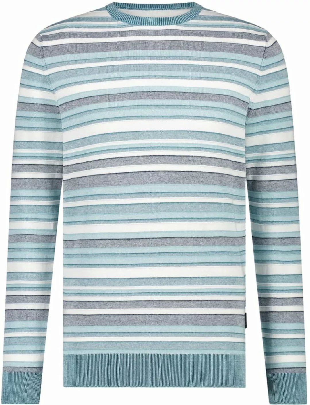 State Of Art Pullover Streifen Blau - Größe XL günstig online kaufen