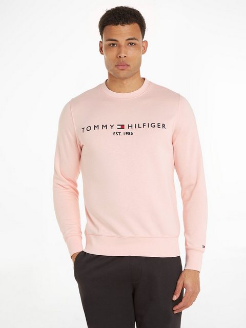 Tommy Hilfiger Sweatshirt TOMMY LOGO SWEATSHIRT mit klassischem Rundhalsaus günstig online kaufen