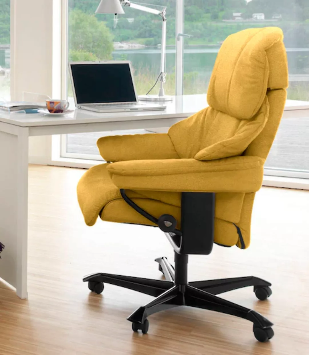 Stressless® Relaxsessel »Reno«, mit Home Office Base, Größe M, Gestell Schw günstig online kaufen