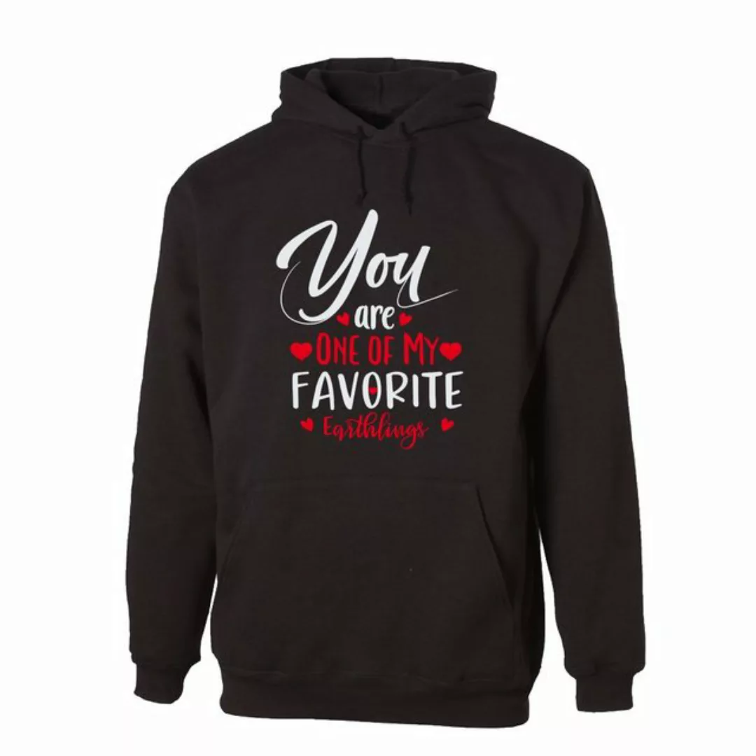 G-graphics Hoodie You are one of my favorite earthlings mit trendigem Front günstig online kaufen