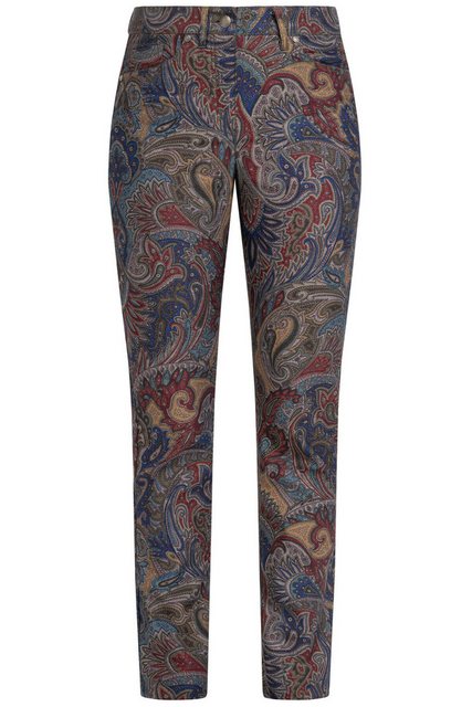 Recover Pants Stoffhose Hose mit Paisleydruck mit wunderschönem Paisleydruc günstig online kaufen