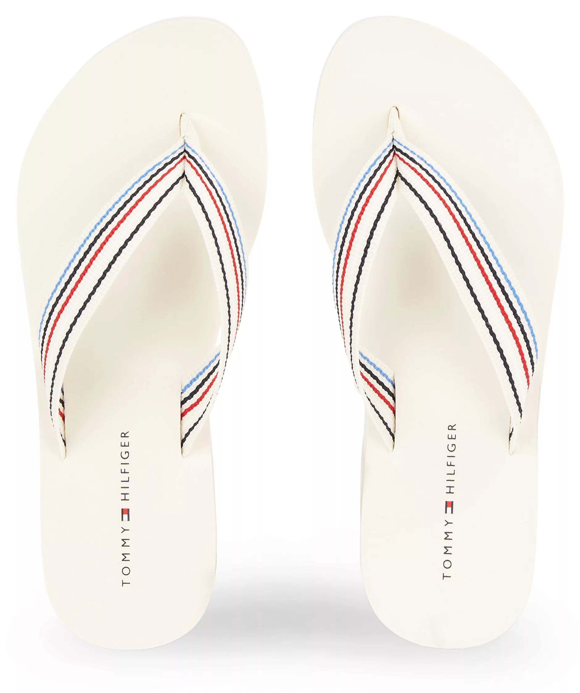 Tommy Hilfiger Zehentrenner "WEDGE STRIPES BEACH SANDAL", Bademode, Sommers günstig online kaufen