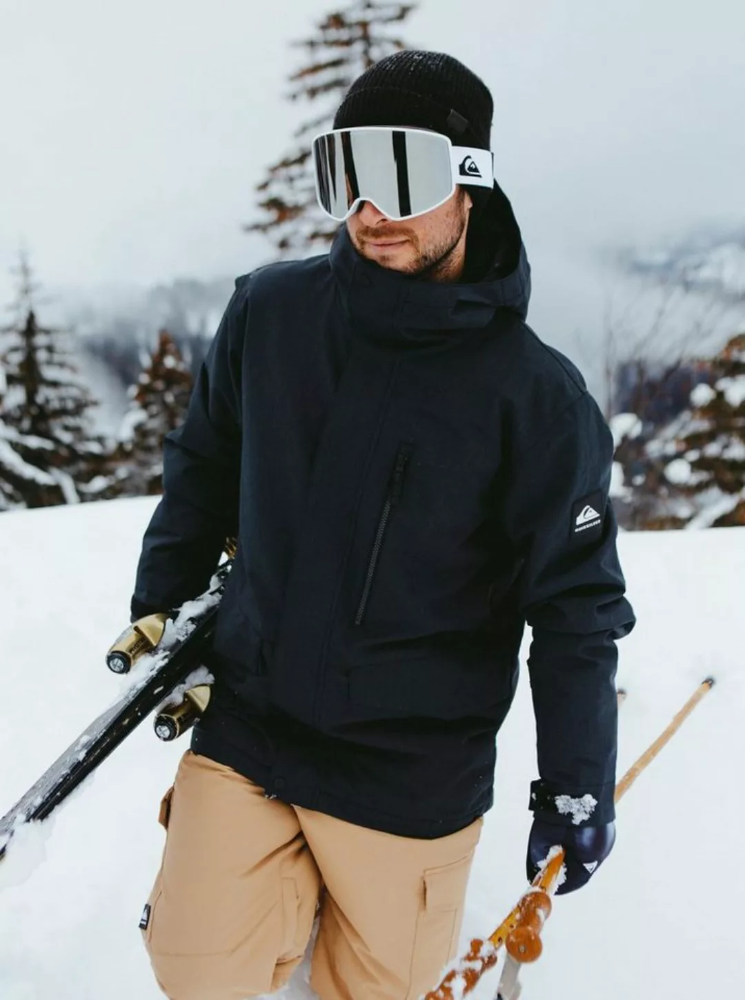 Quiksilver Skijacke "MISSION SOLI JK SNJT", mit Kapuze günstig online kaufen