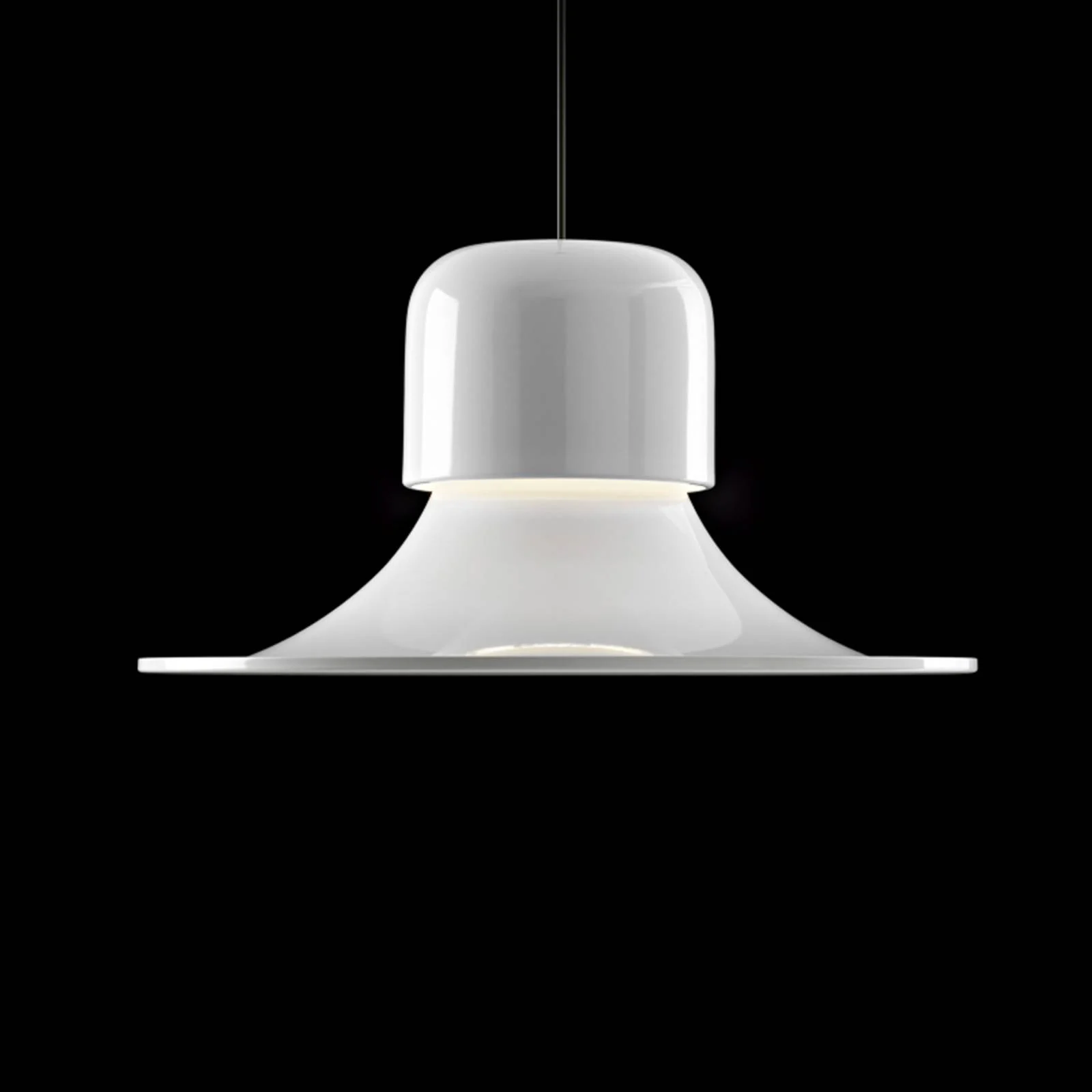 Stilnovo Campana LED-Hängeleuchte, DALI-Push, grau günstig online kaufen