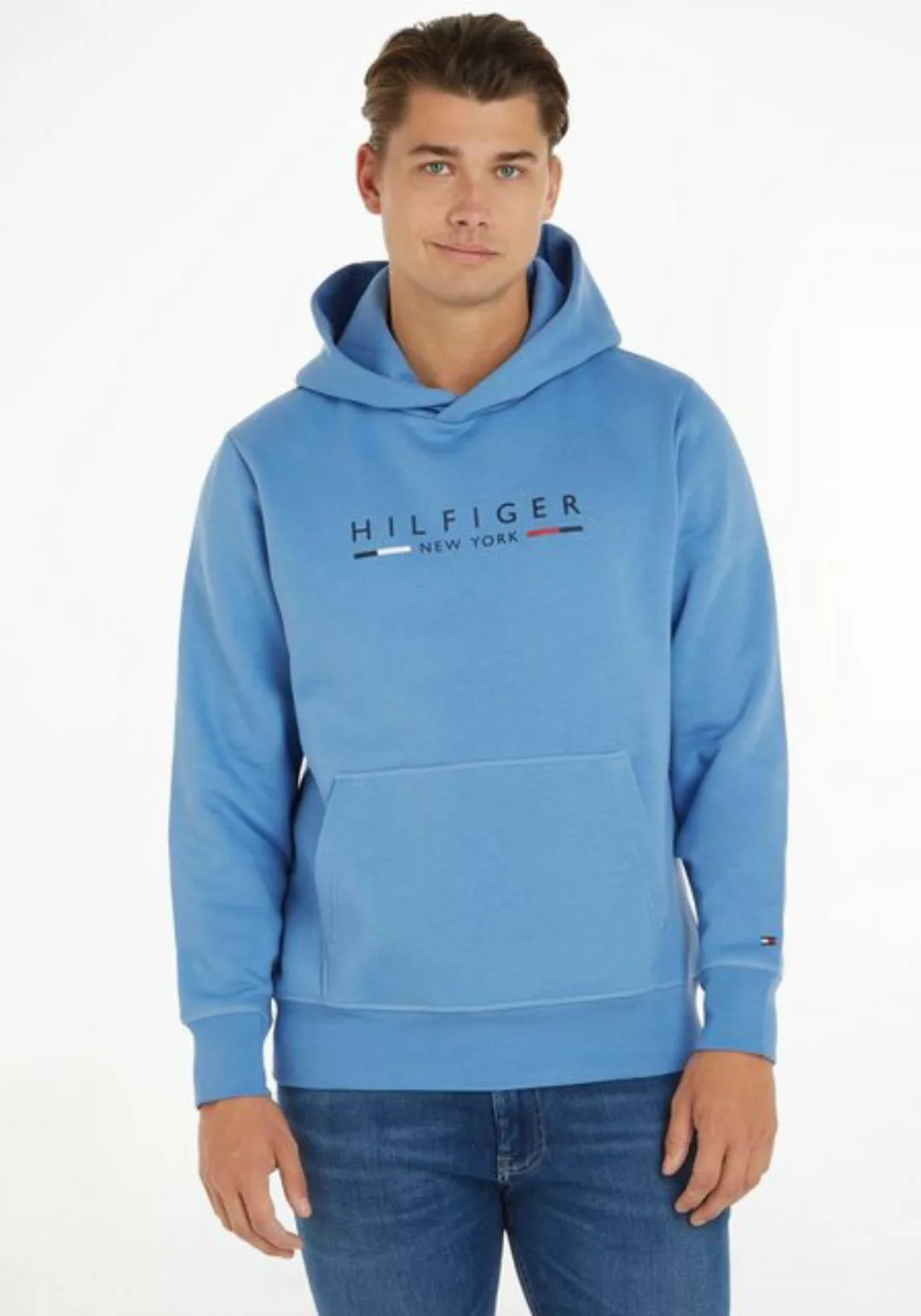 Tommy Hilfiger Hoodie HILFIGER NEW YORK HOODY mit Kängurutasche günstig online kaufen