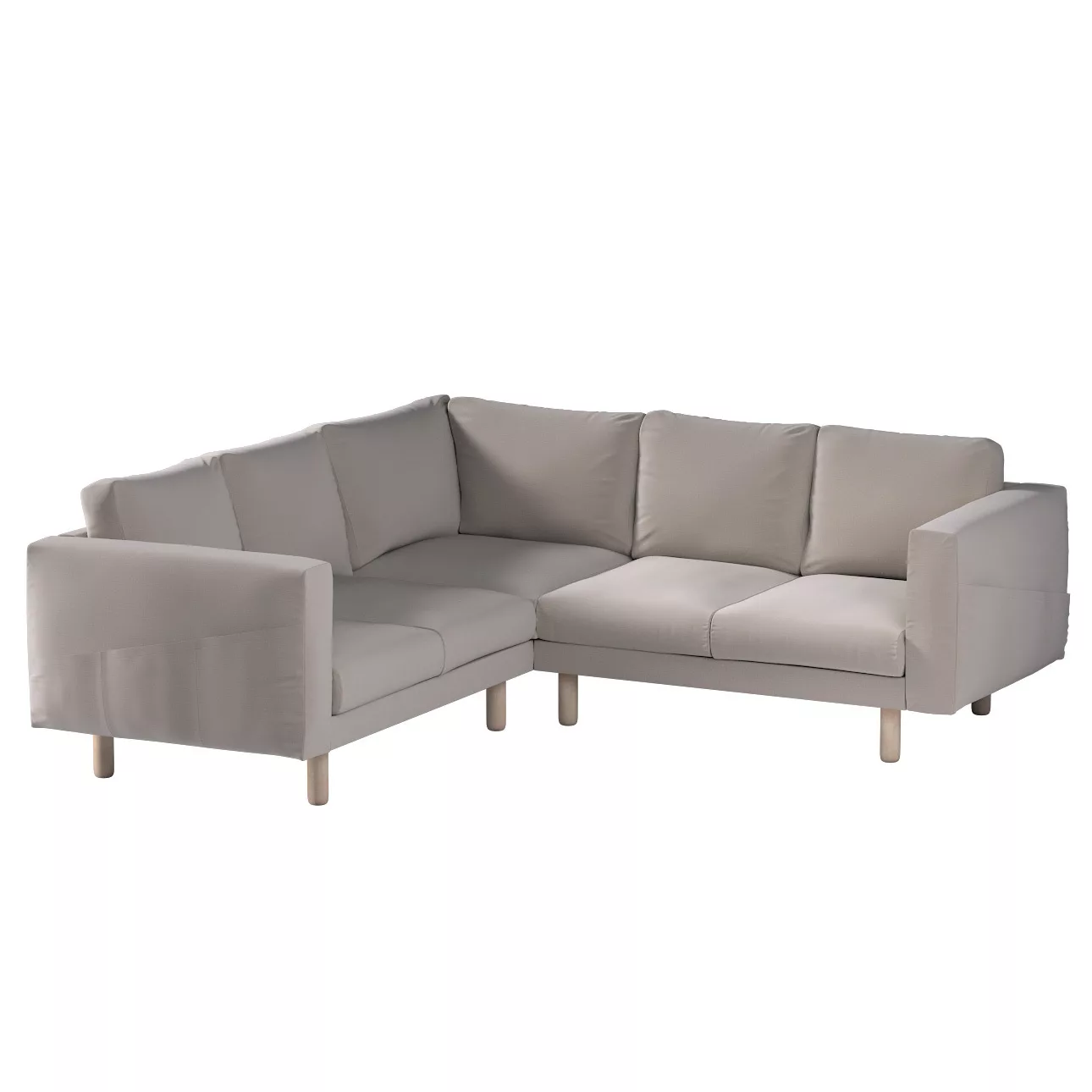 Bezug für Norsborg 4-Sitzer Ecksofa, beige, Norsborg 4-Sitzer Ecksofabezug, günstig online kaufen