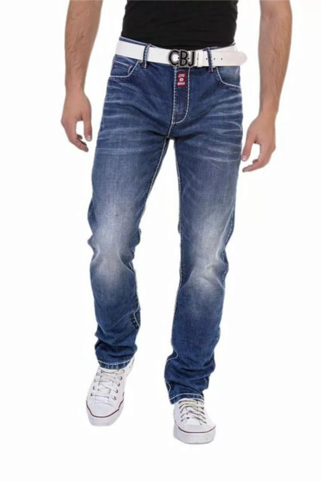 Cipo & Baxx Straight-Jeans Jeans C&B CD704 günstig online kaufen