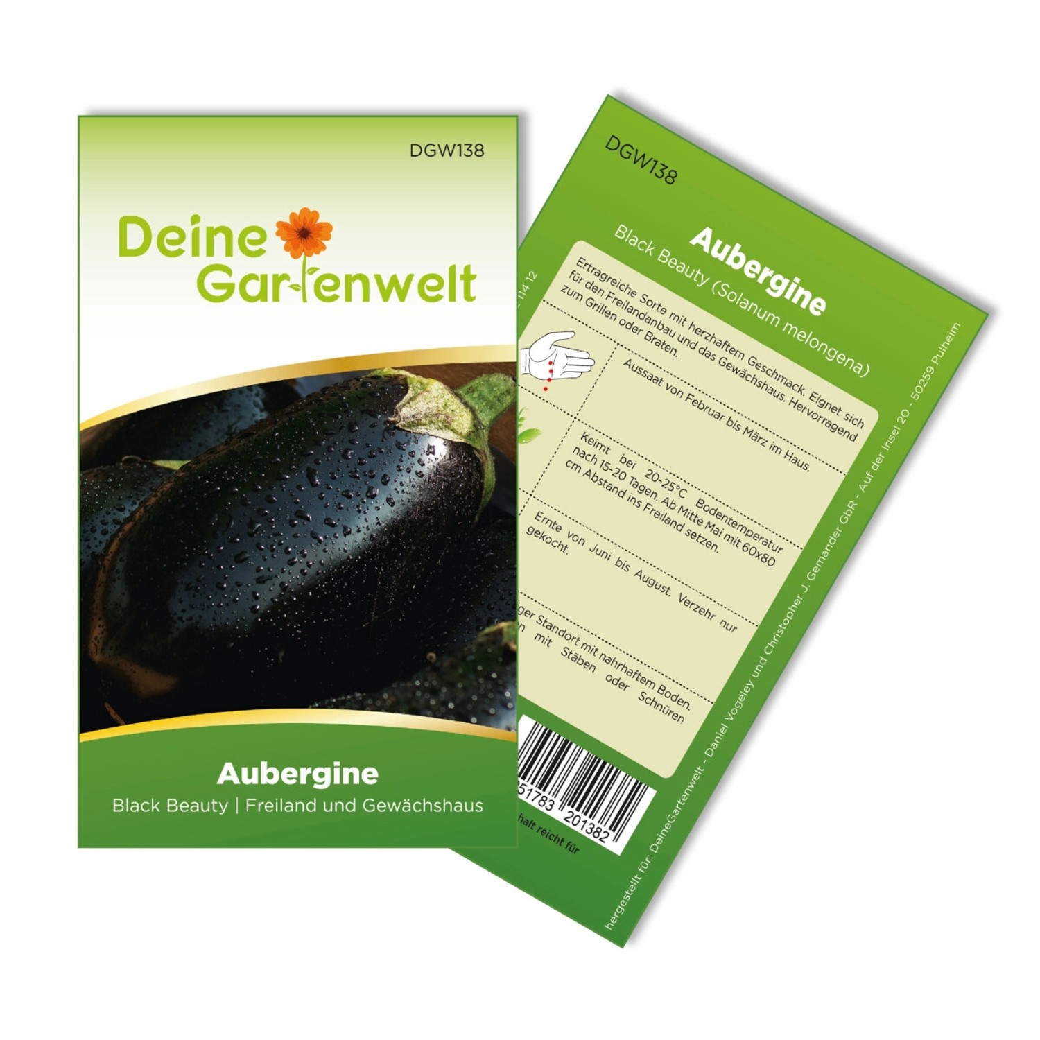 Deine Gartenwelt Aubergine Black Beauty Samen günstig online kaufen