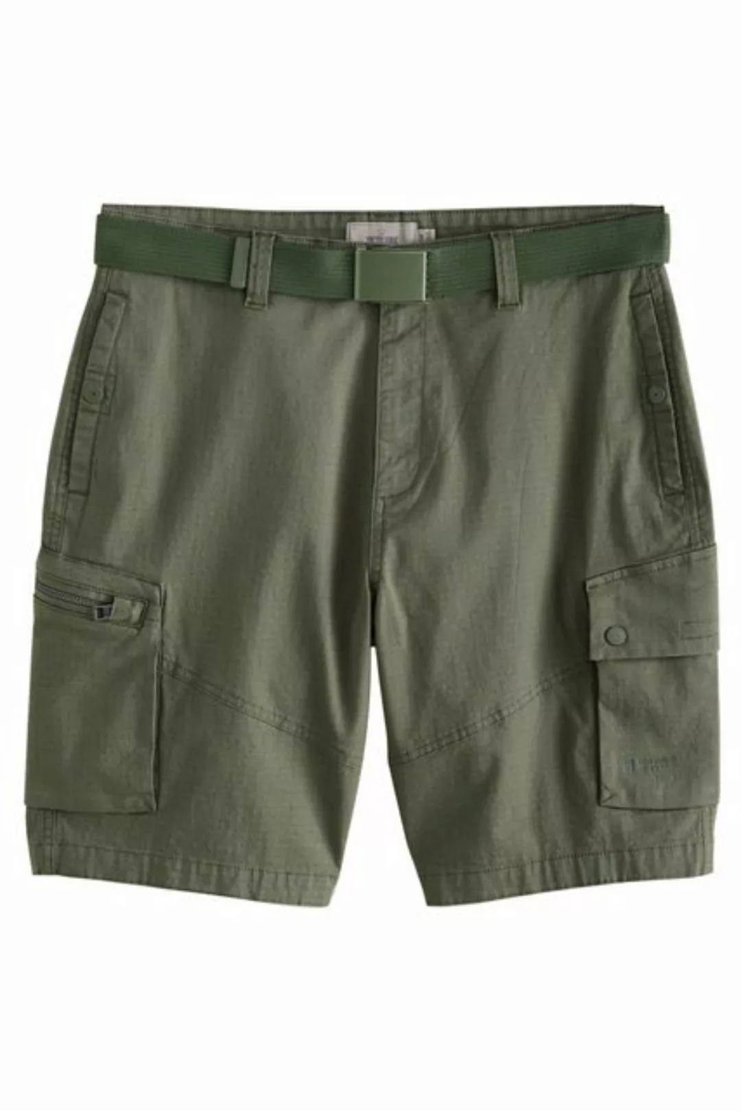 Next Shorts Cargoshorts aus Ripstop mit Gürtel (2-tlg) günstig online kaufen