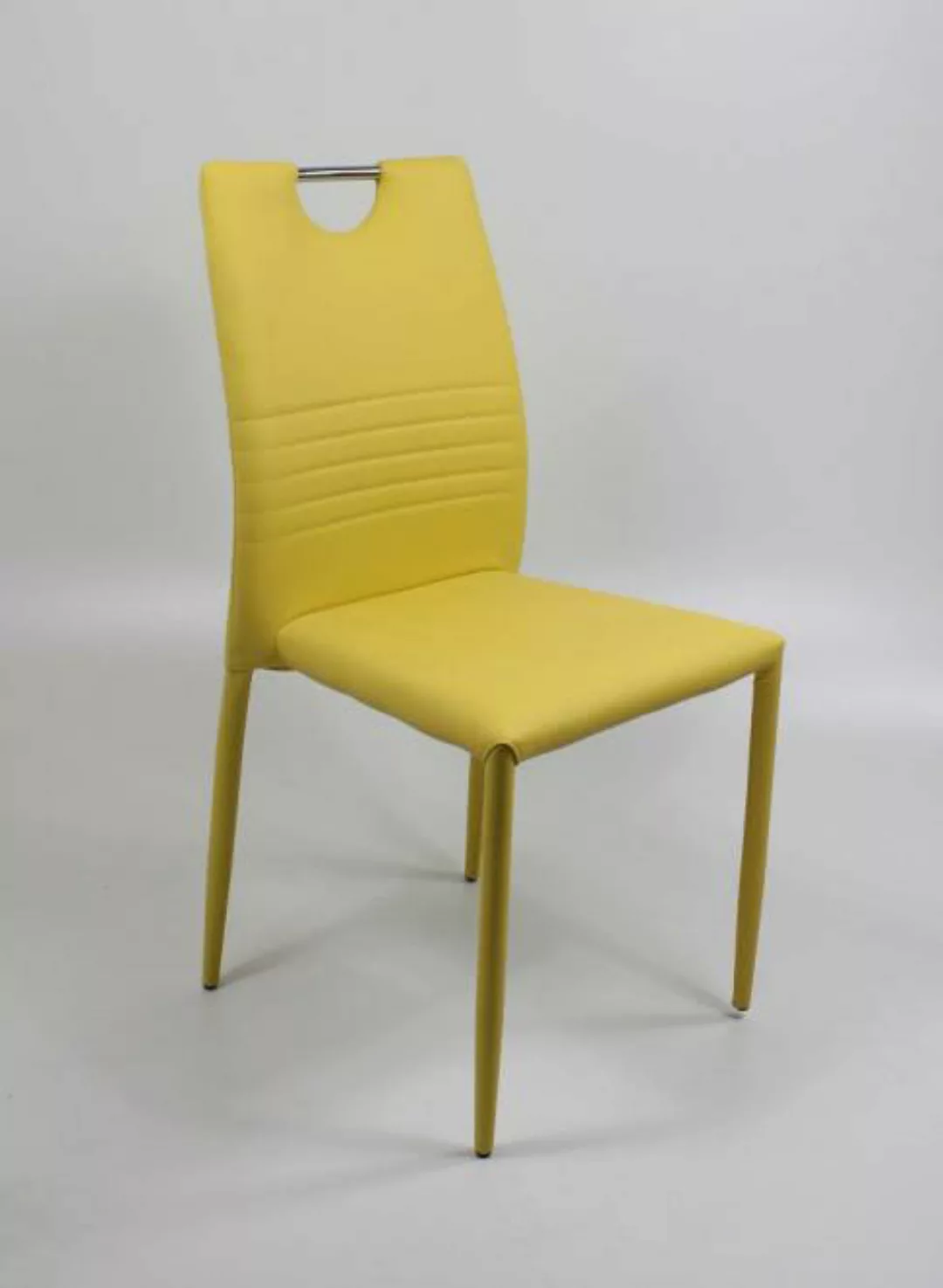 Esszimmerstuhl XENIA 4er Set Gelb günstig online kaufen