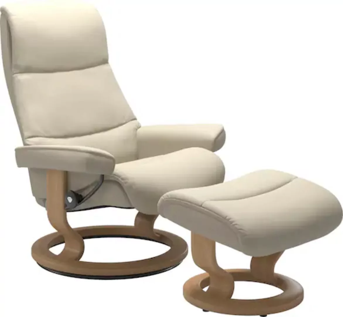 Stressless® Relaxsessel »View«, (Set, Relaxsessel mit Hocker), mit Classic günstig online kaufen