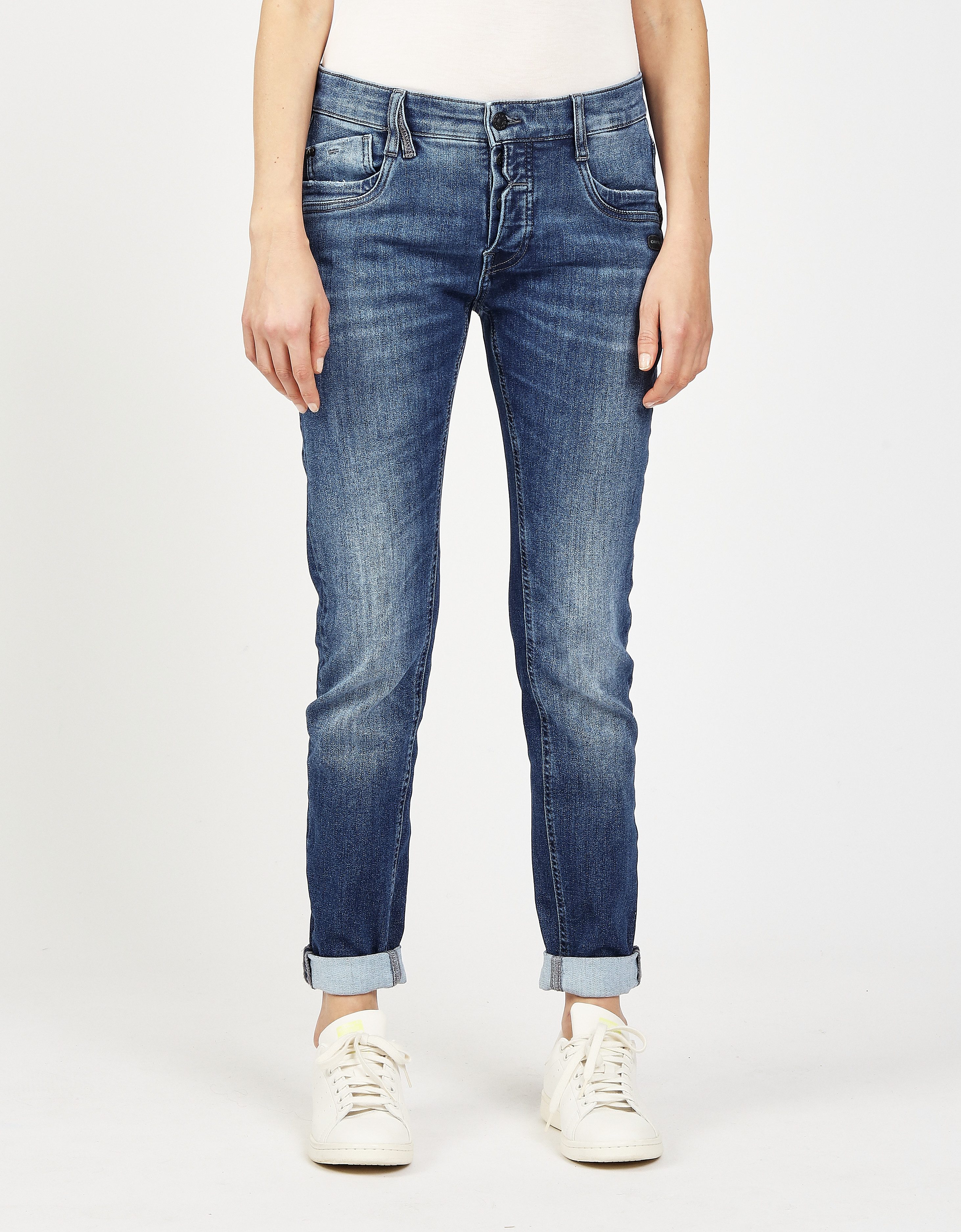 GANG 5-Pocket-Jeans 94GERDA aus Sweat Denim, günstig online kaufen