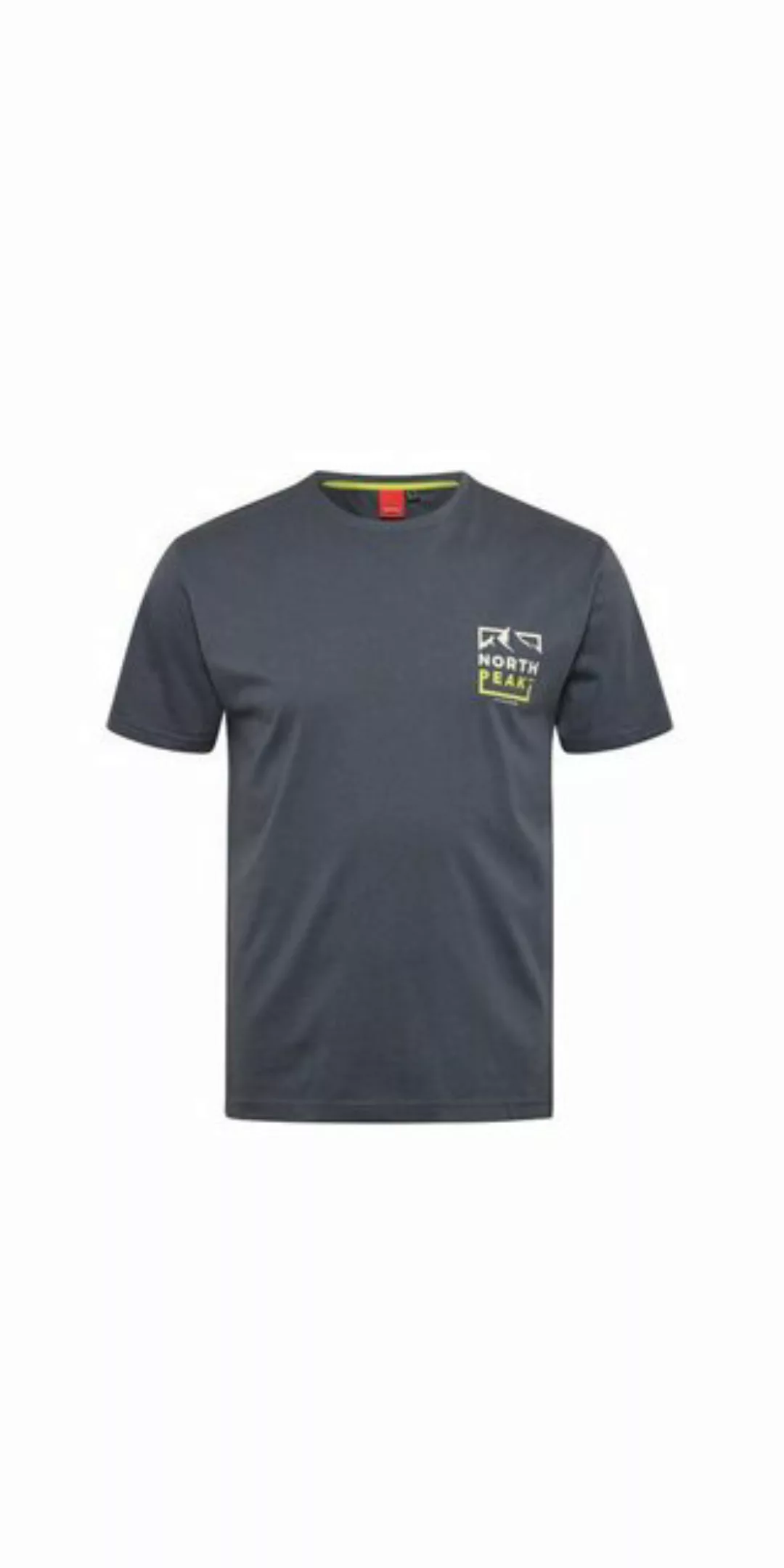 north 56 4 T-Shirt Sport Printde Tee Grau günstig online kaufen